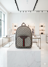 GUC MONOGRM BACKPACK